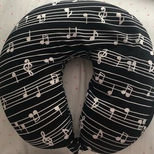 Music Note Neck Pillow